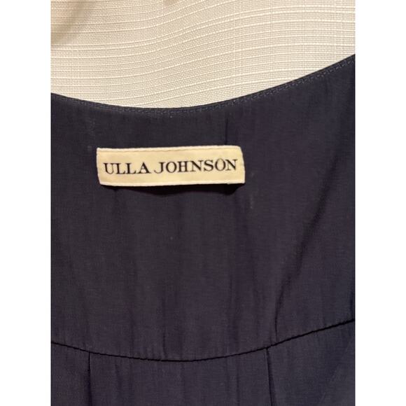 ULLA JOHNSON Gray Sleeveless Asymmetric V Neck Tunic Top 6 - Picture 3 of 5